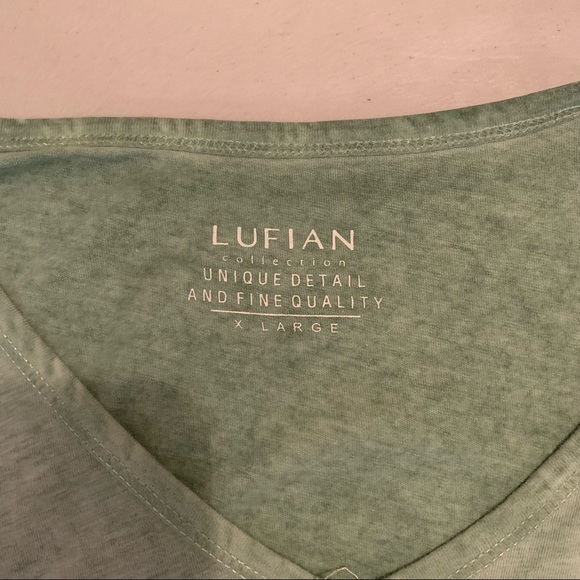Lufian Men’s V-Neck T-Shirt - Picture 3 of 4